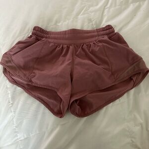 Pink Lululemon Shorts